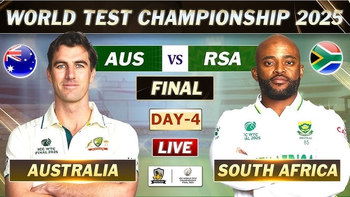 Australia vs South Africa: World Test Championship Final Day 4